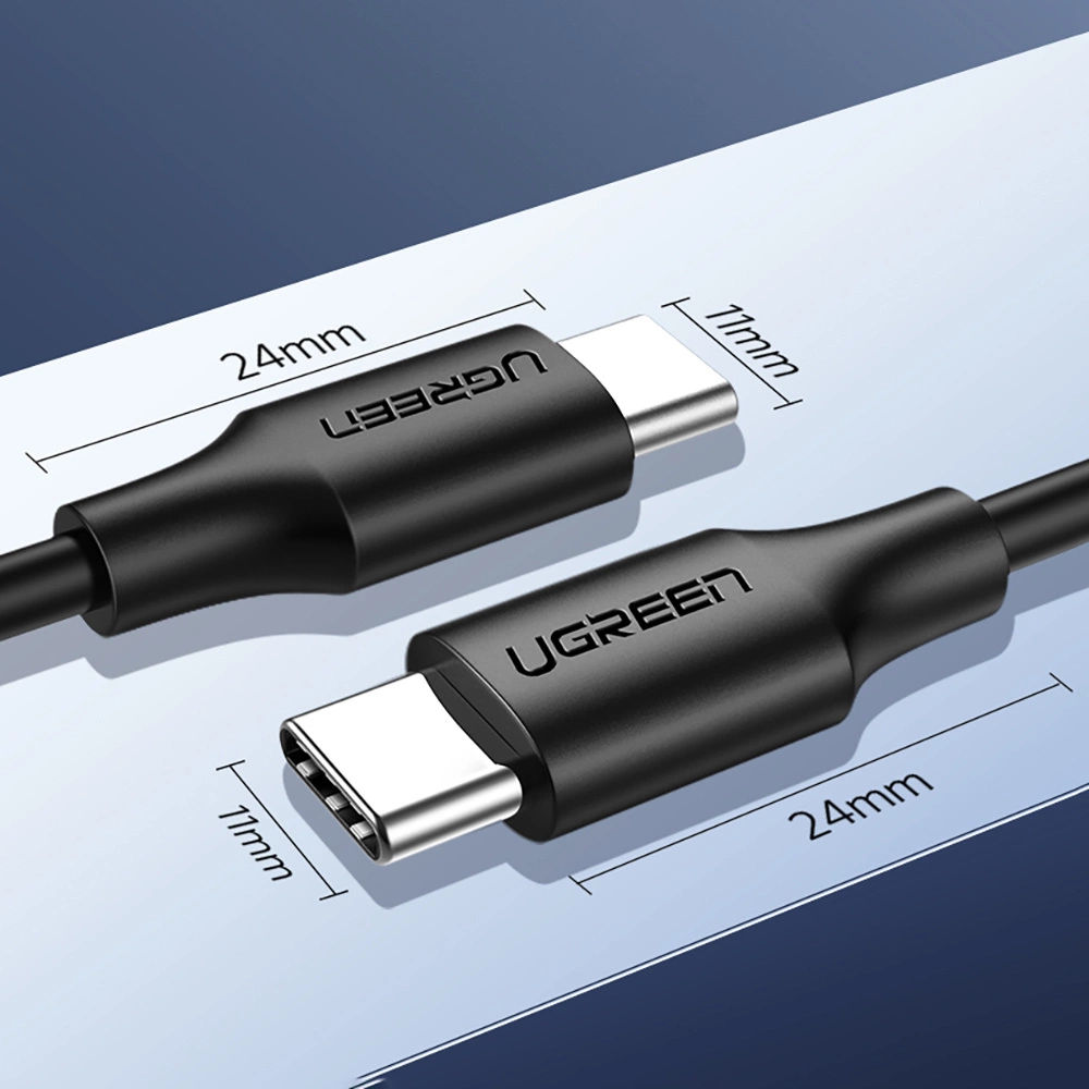UGREEN USB Type C Cable, 60W, PD Compatible, Fast Charging, 0.5 M USB Type C Cable, 3.3 ft (1 m) Compatible with iPhone 15, MacBook Pro, Galaxy S22, Switch, iPad, Xperia, etc (50997) - Image 10