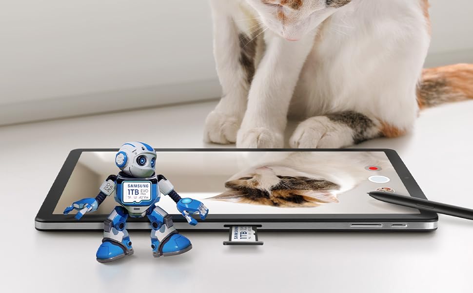 SAMSUNG EVO Plus w/SD Adaptor 1TB Micro SDXC, Up-to 160MB/s, Expanded Storage for Gaming Devices, Android Tablets and Smart Phones, Memory Card, MB-MC1T0SA/IN - Image 2