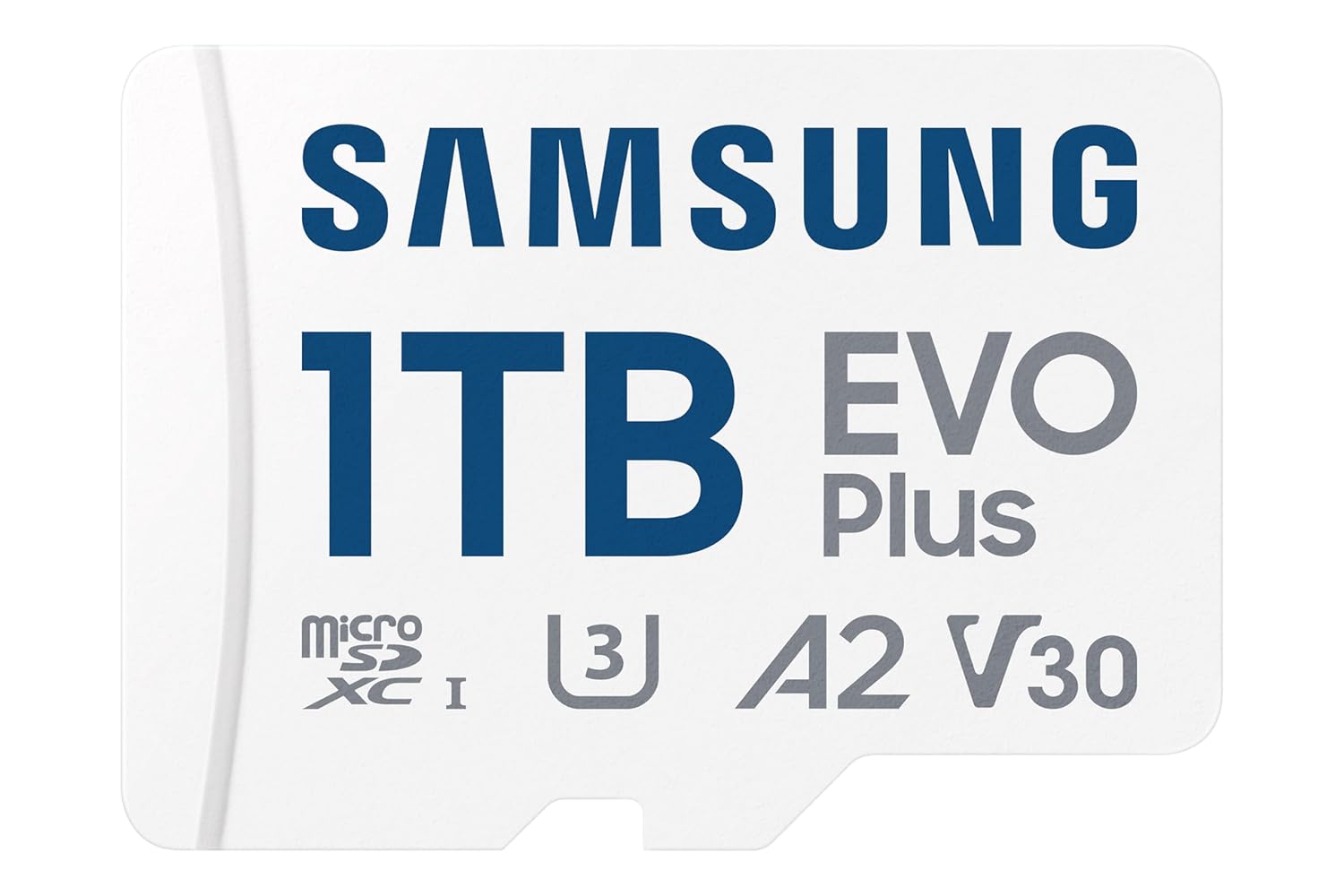 SAMSUNG EVO Plus w/SD Adaptor 1TB Micro SDXC, Up-to 160MB/s, Expanded Storage for Gaming Devices, Android Tablets and Smart Phones, Memory Card, MB-MC1T0SA/IN - Image 1