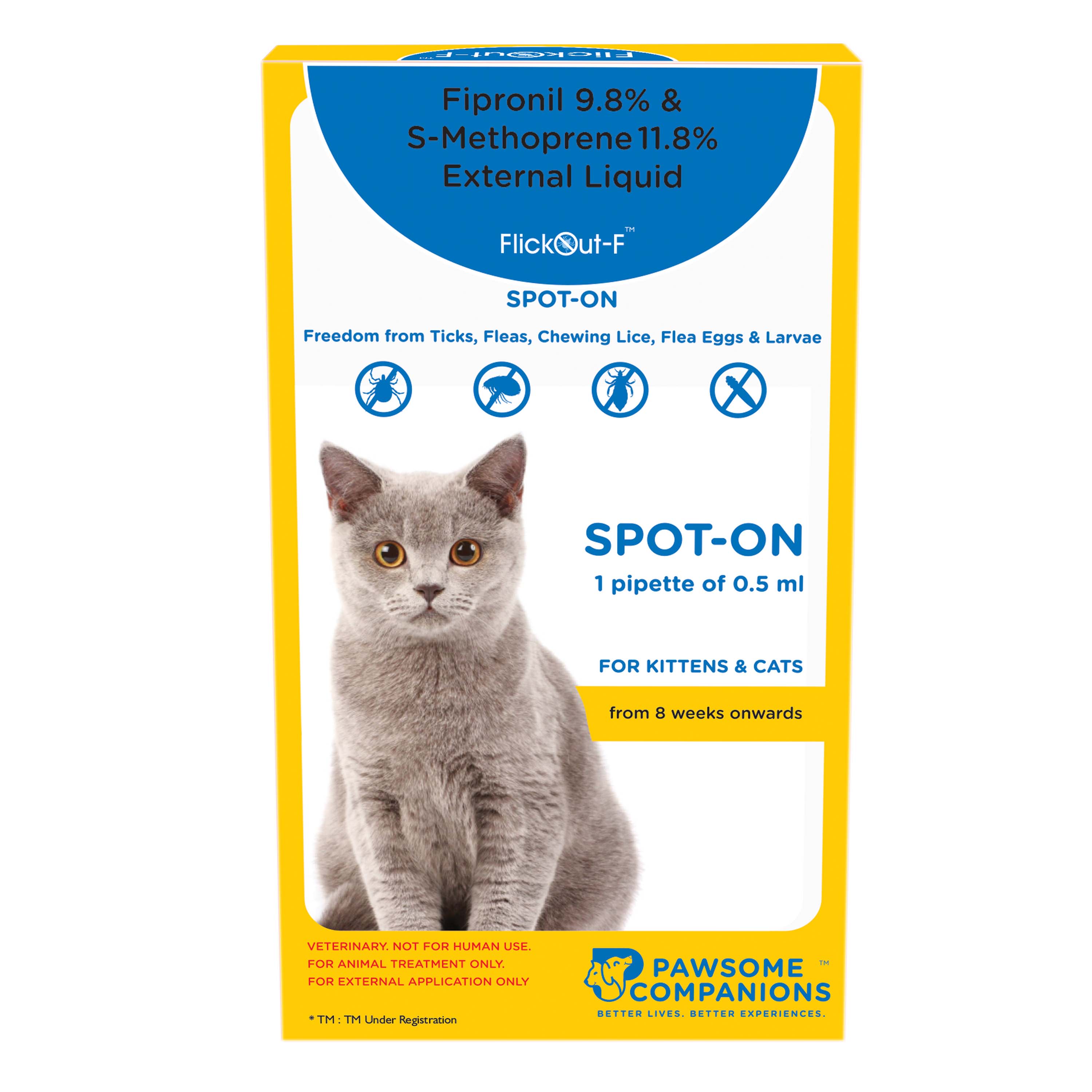 Flickout-F Spot On for Cats - Image 1