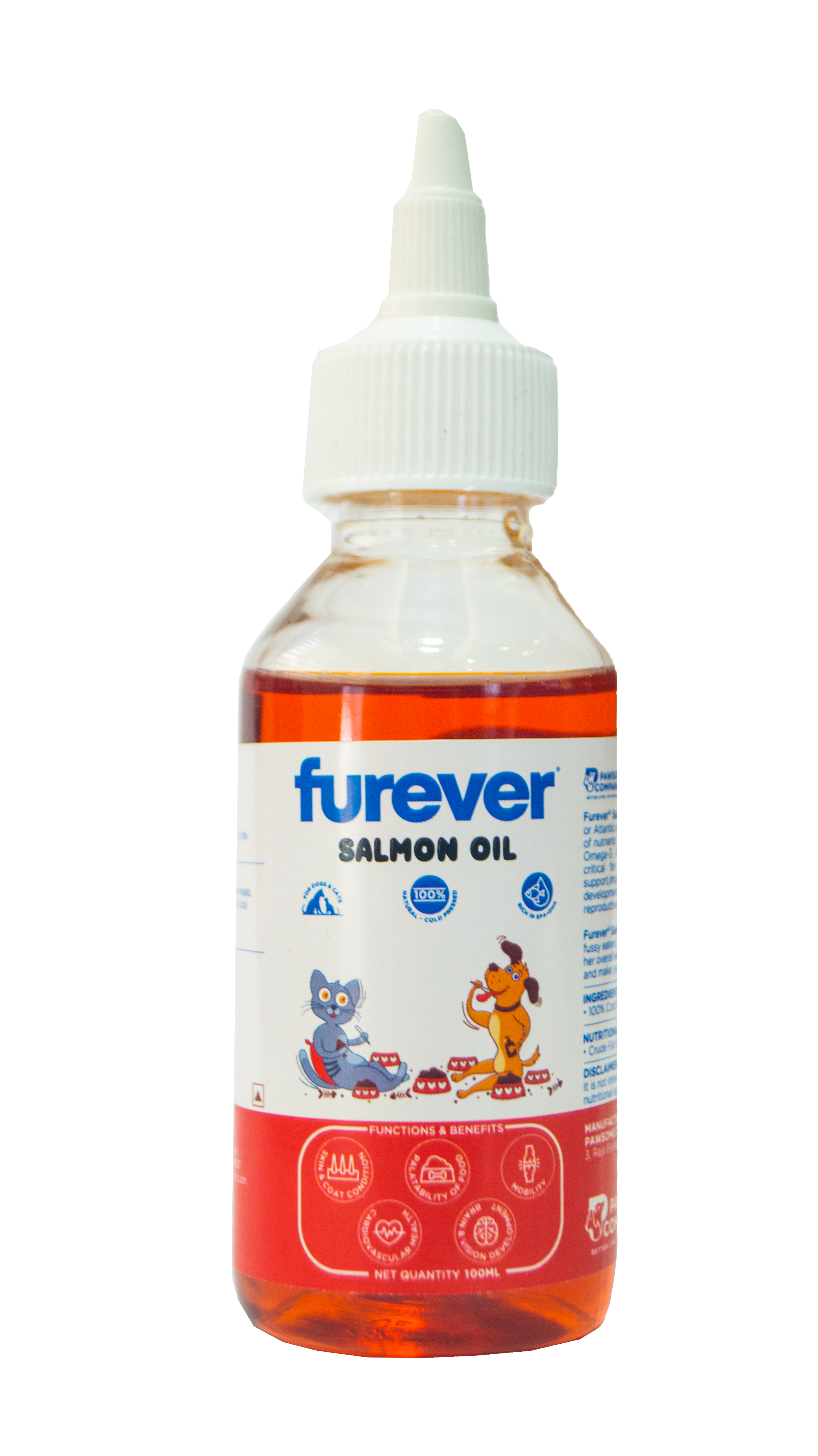 Furever SALMON OIL 100 ML - Image 1