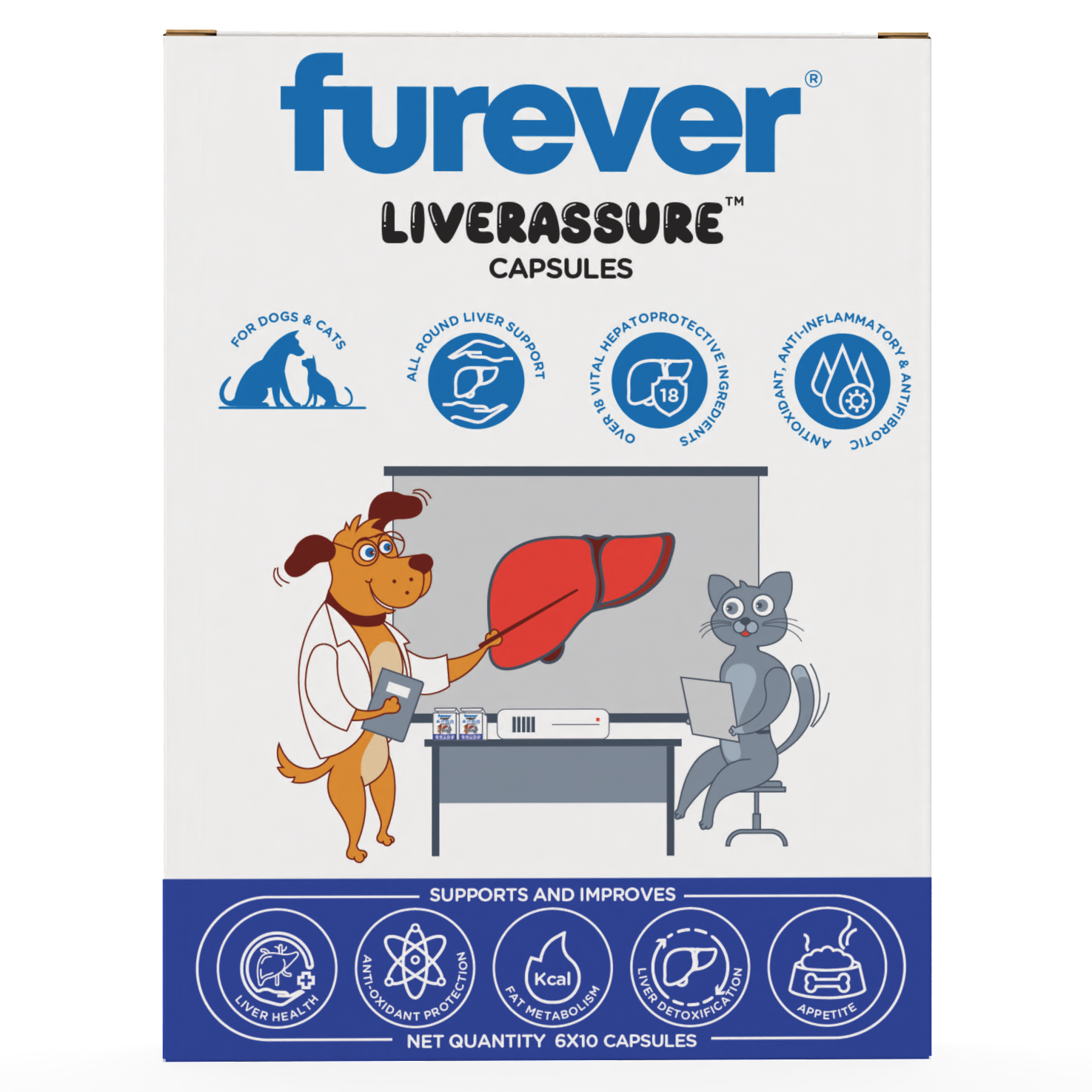 Furever Liverassure Capsules 6 X 10s - Image 1