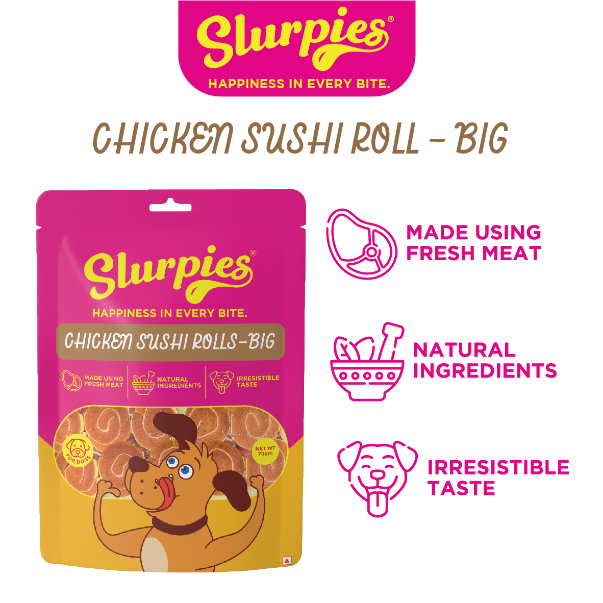 Slurpies Chicken Sushi Rolls-Big - Image 3