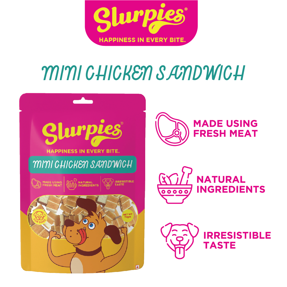 Slurpies Mini Chicken Sandwich - Image 3