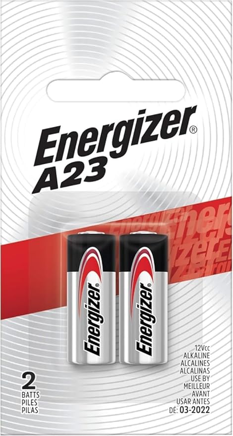 Energizer Brand Primary Alkaline Batteries A23 BP1 - Image 1