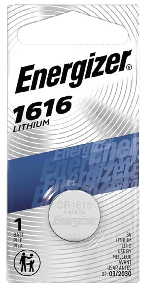 Energizer Brand Primary Lithium Batteries CR1616BP1 - Image 1