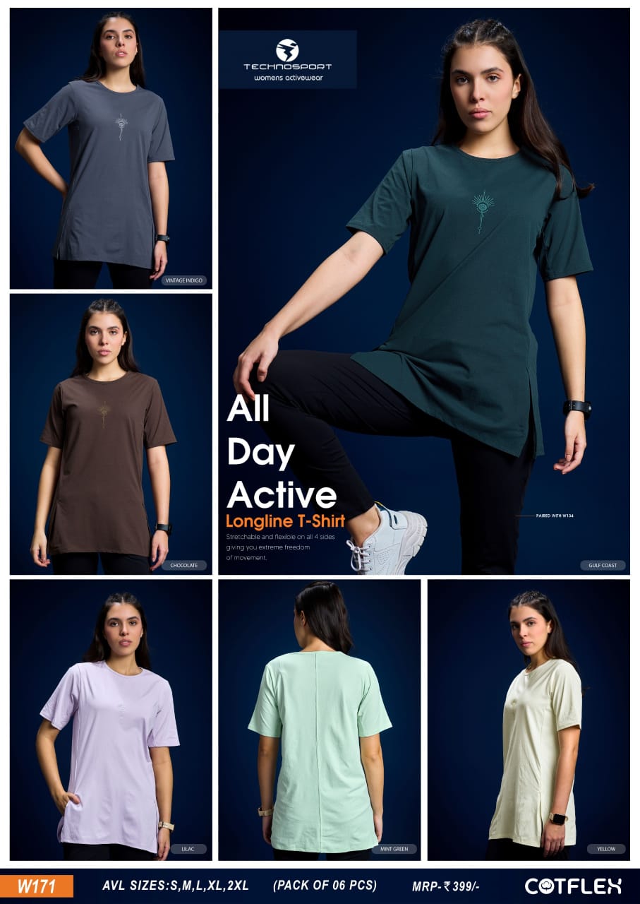W171 WOMENS CREW NECK H/S S - Image 1