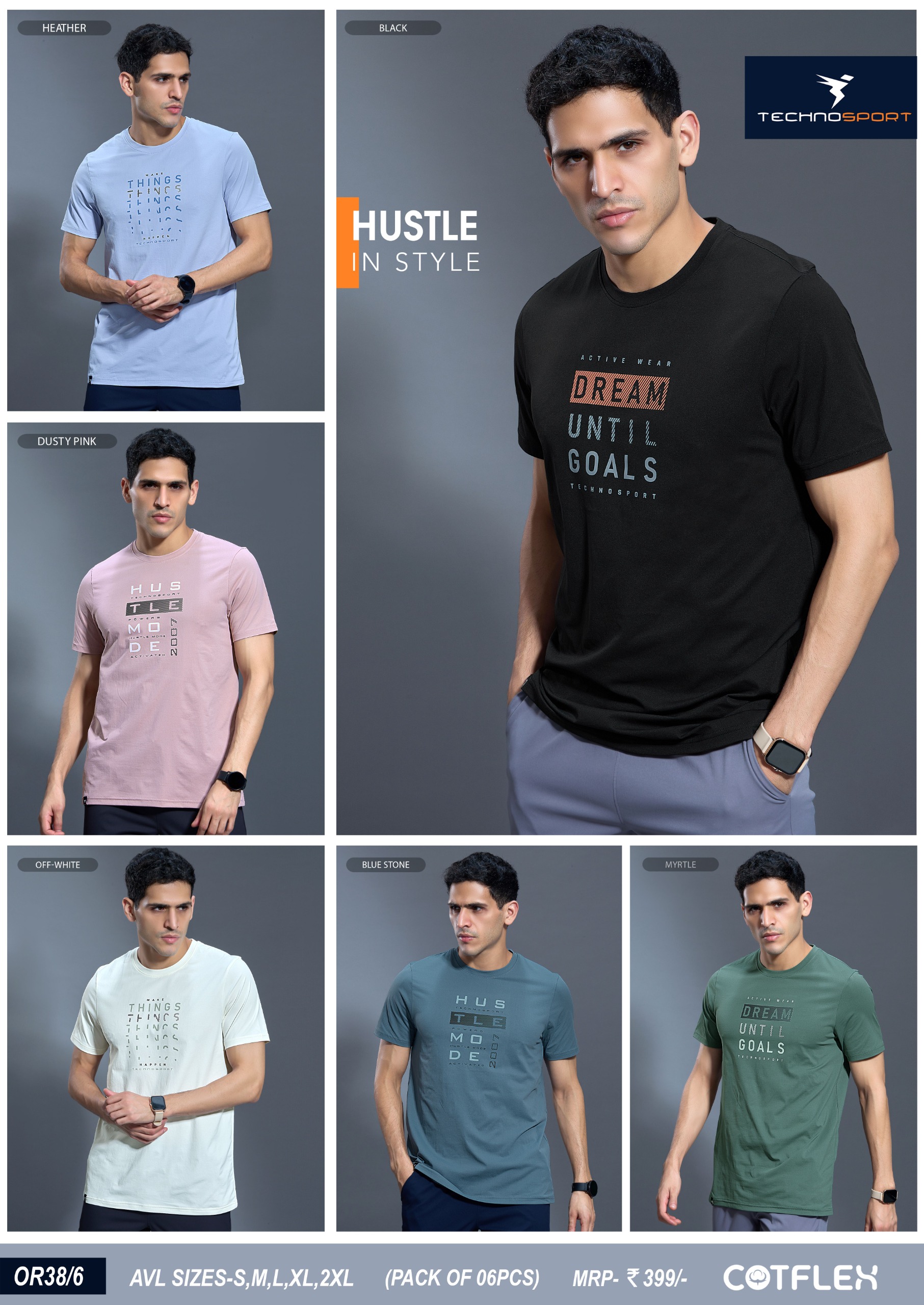 OR38/6 MENS CREW NECK S - Image 1