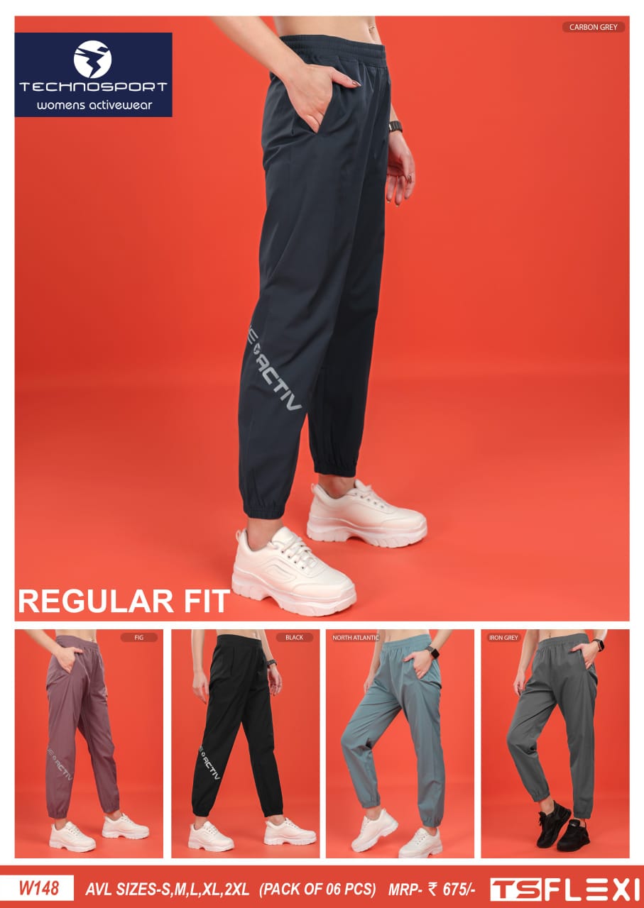W148 ASSORTED WOMENS TECHNOSPORT TRACK PANT 2XL - Image 1