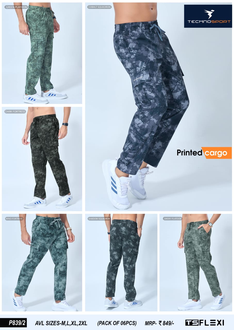 P839/2 ASSORTED MENS TECHNOSPORT TRACK PANT L - Image 1