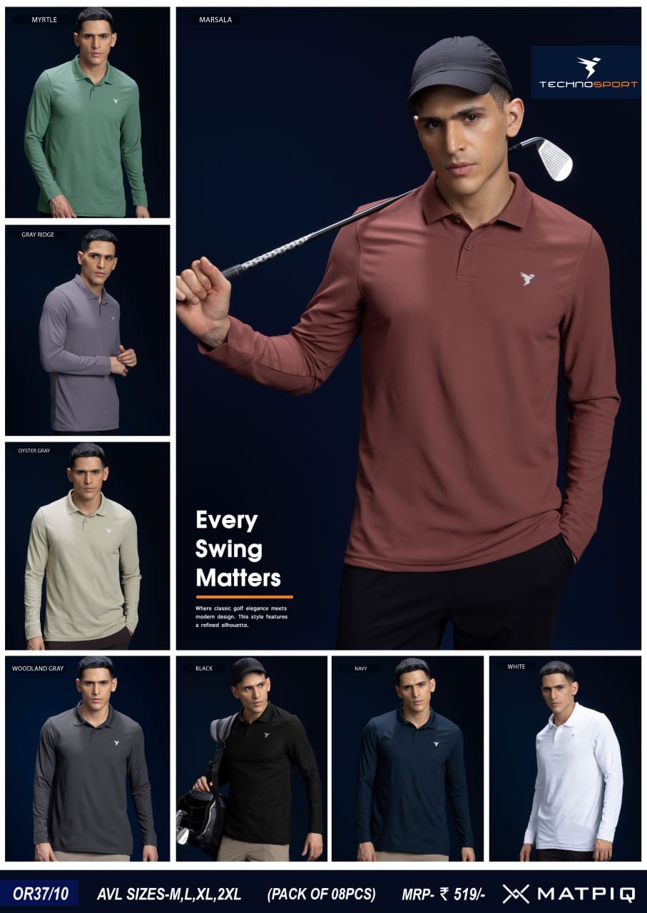 OR37/10 ASSORTED MENS TECHNOSPORT COLLAR M - Image 1