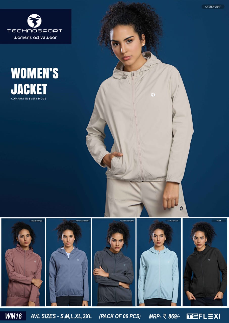 WM16 ASSORTED WOMENS TECHNOSPORT JACKET (2XL) - Image 1