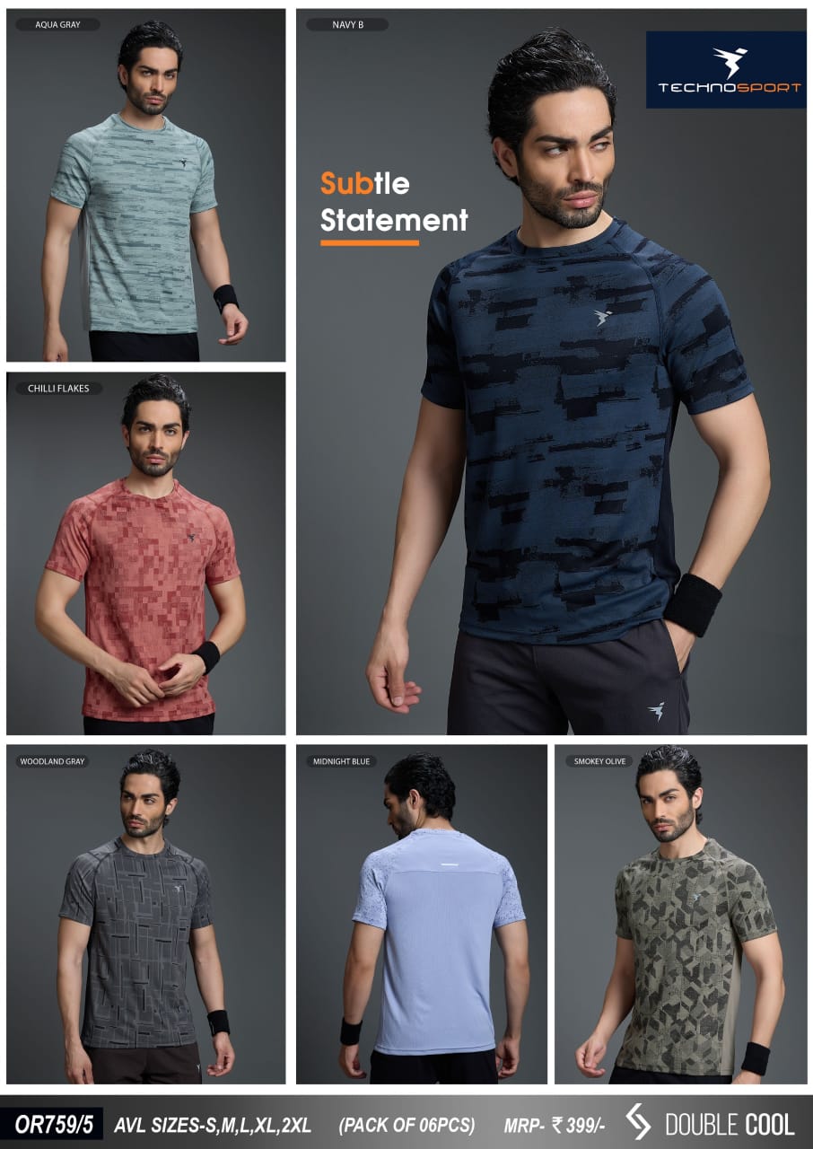 OR759/5 MENS CREW NECK H/S S - Image 1