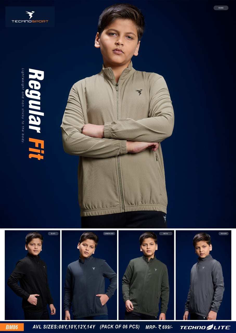 BM86 ASSORTED KIDS TECHNOSPORT JACKET 12Y - Image 1