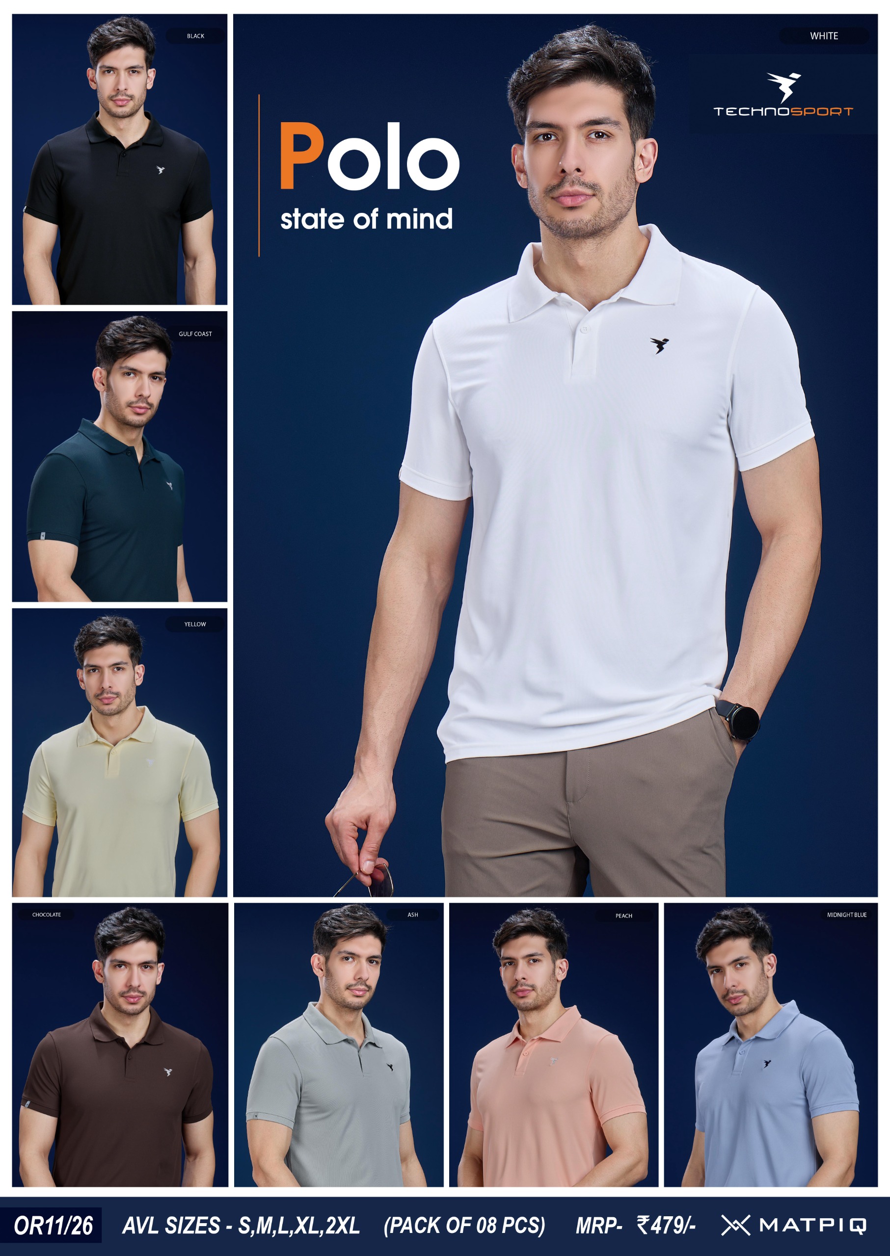 OR11/26 MENS COLLAR H/S 2XL - Image 1