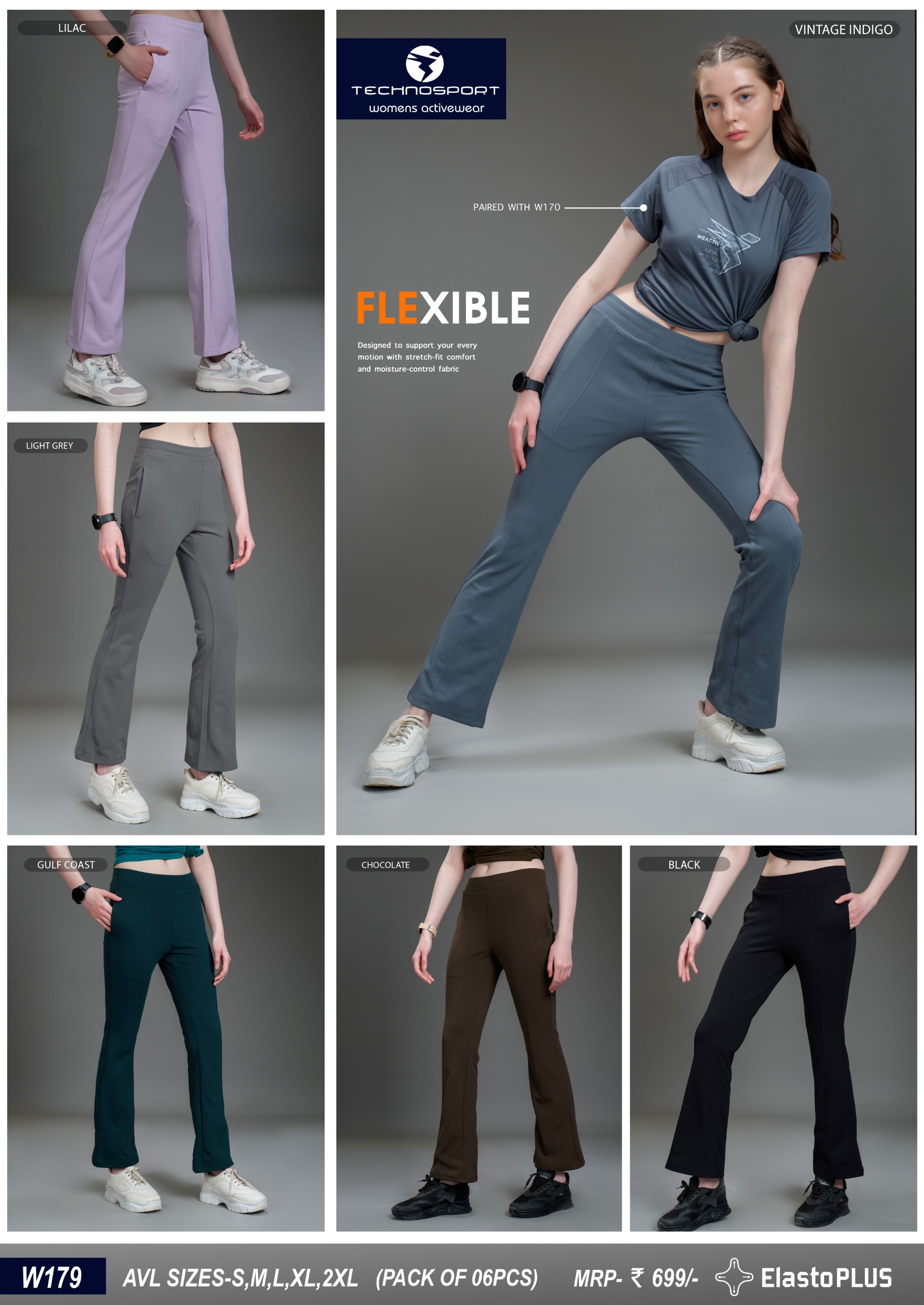 W179 WOMENS TRACK PANT M - Image 1