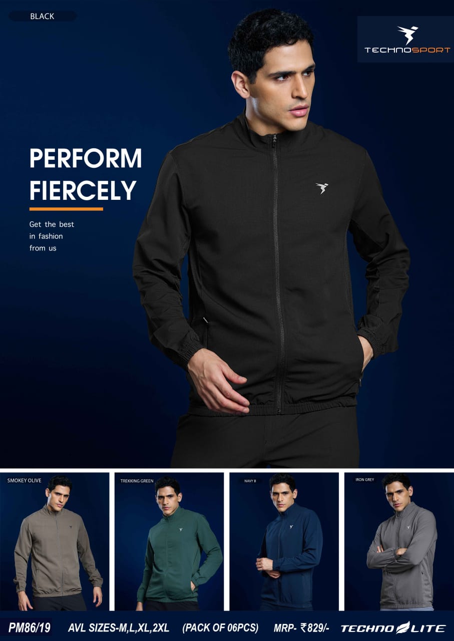 PM86 ASSORTED MENS TECHNOSPORT JACKET (M) - Image 1