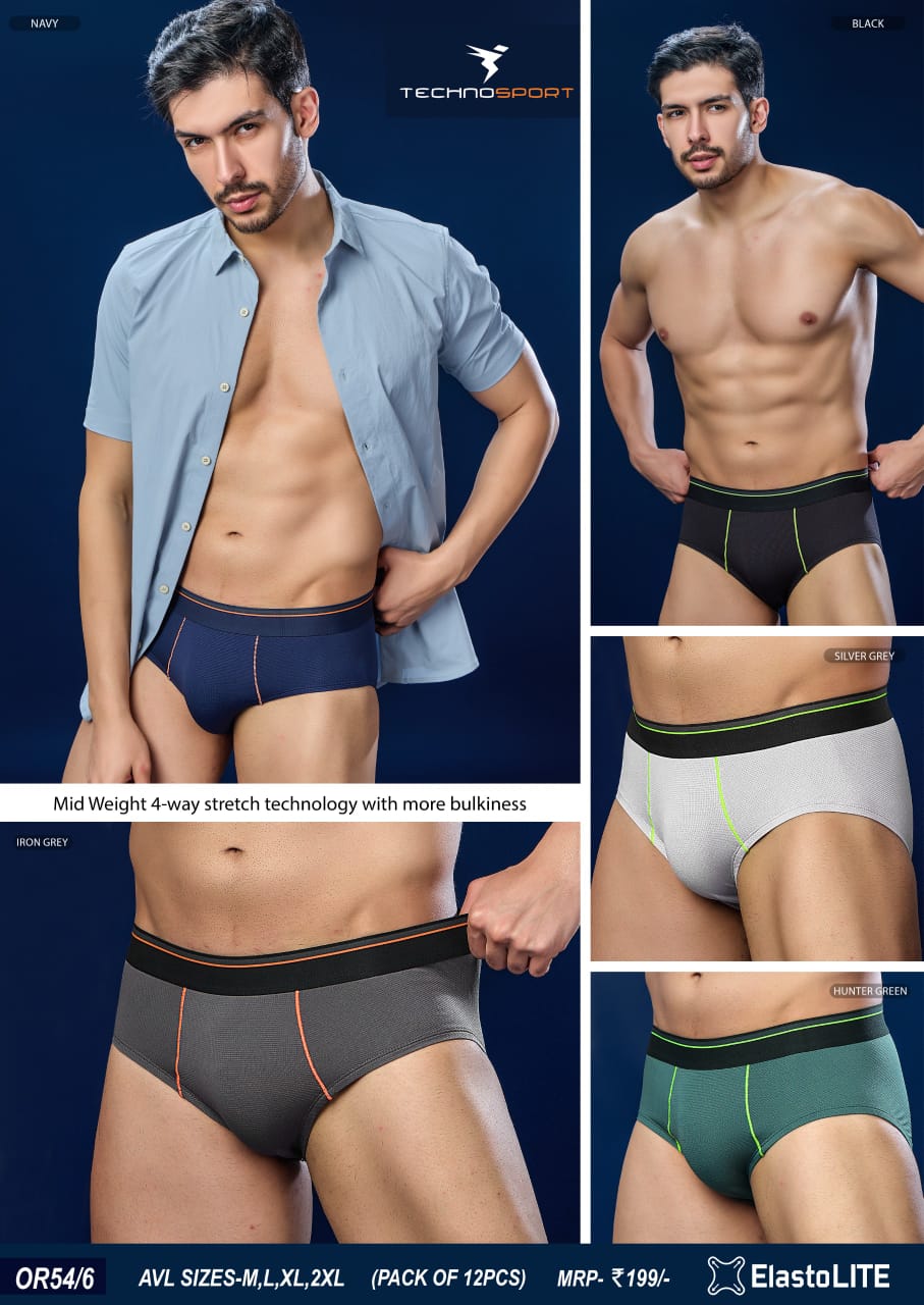 OR54/6 ASSORTED MENS TECHNOSPORT TRUNK L - Image 1