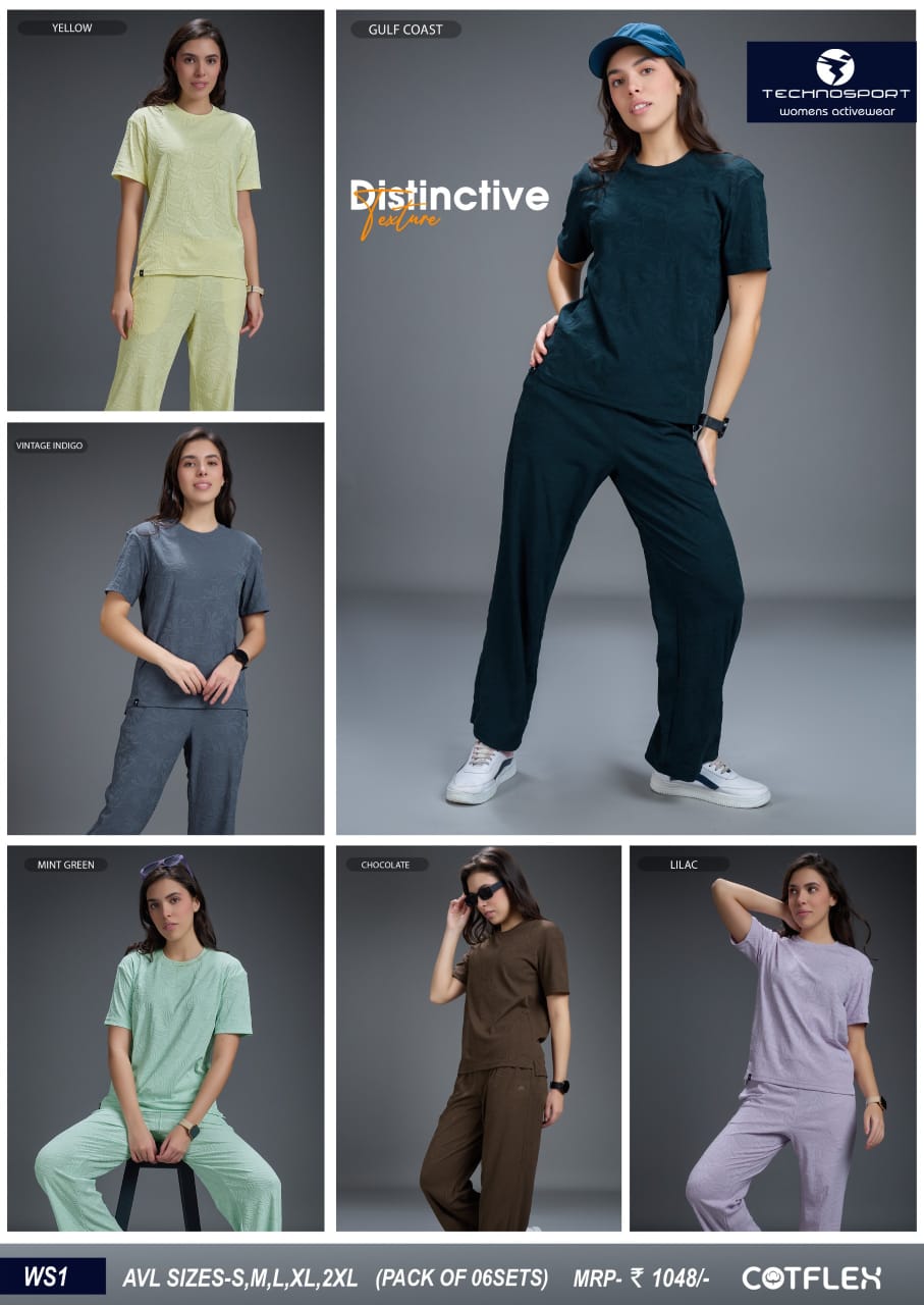 WS1 CORD SET TECHNOSWPORT WOMEN'S TRACKSUIT XL - Image 1