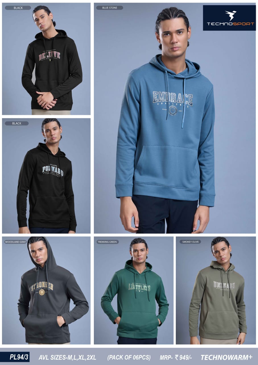 PL94/3 ASSORTED MENS TECHNOSPORT JACKET M - Image 1
