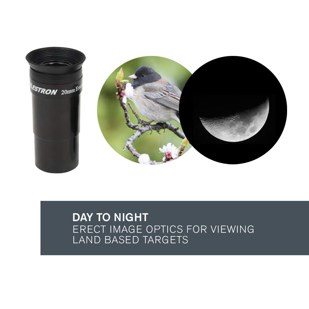 Celestron 20mm Erecting Eyepiece 1.25" for Viewing terrestrially - Image 2