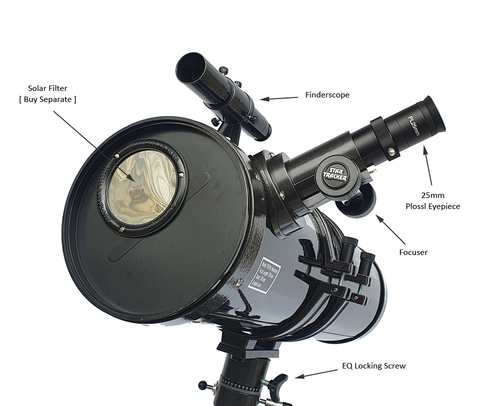 STARTRACKER Reflector Telescope (150/750EQ MD) - Image 4