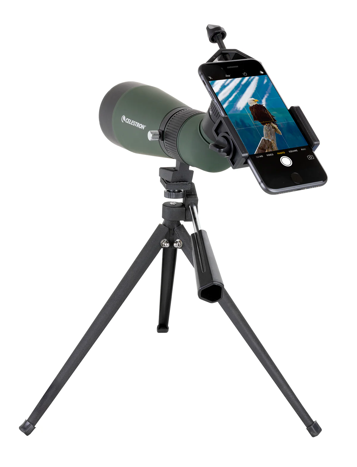 Celestron LandScout 12-36X60mm Spotting Scope with Basic Smartphone Adapter (52422) - Image 9