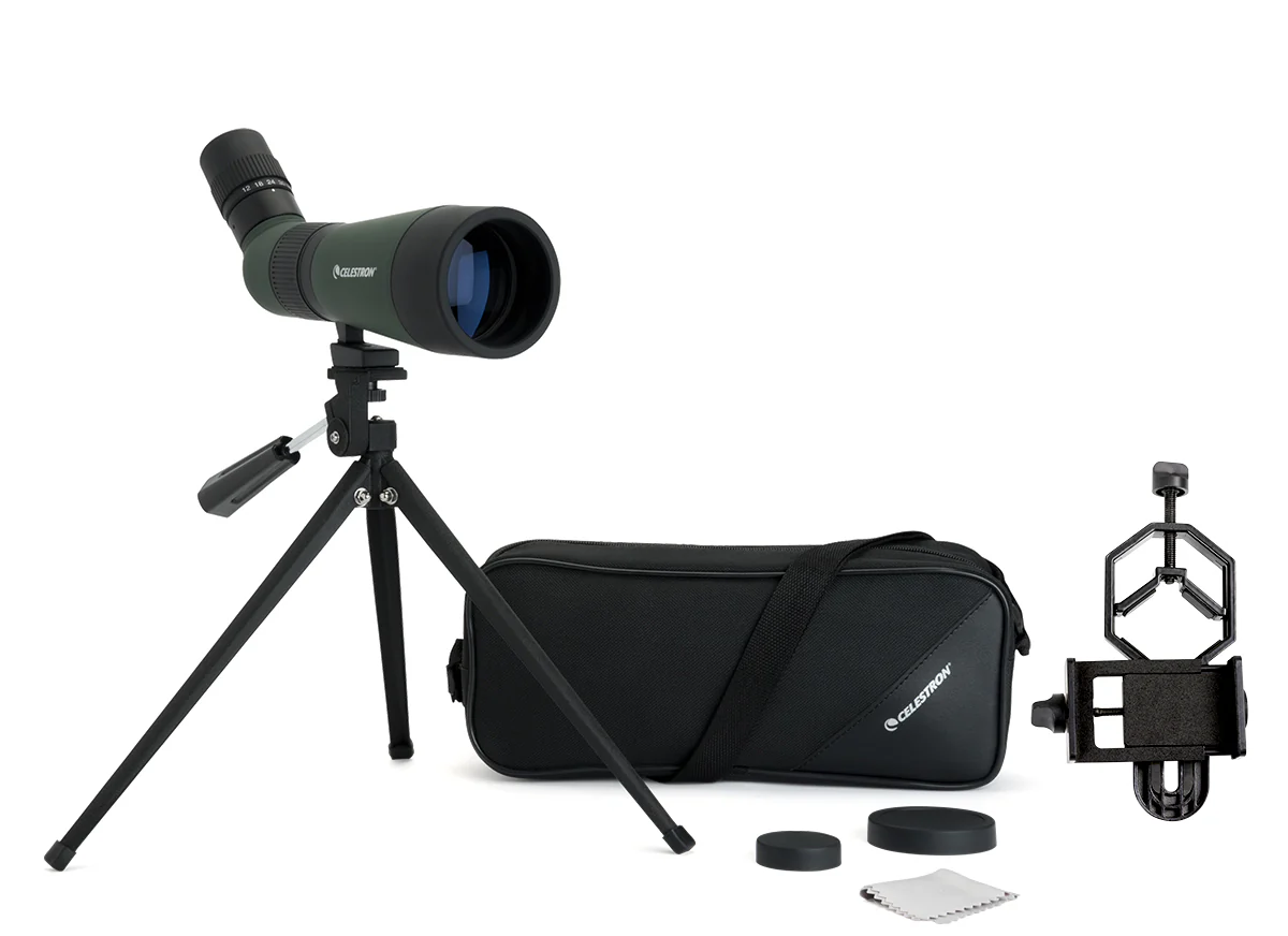 Celestron LandScout 12-36X60mm Spotting Scope with Basic Smartphone Adapter (52422) - Image 8