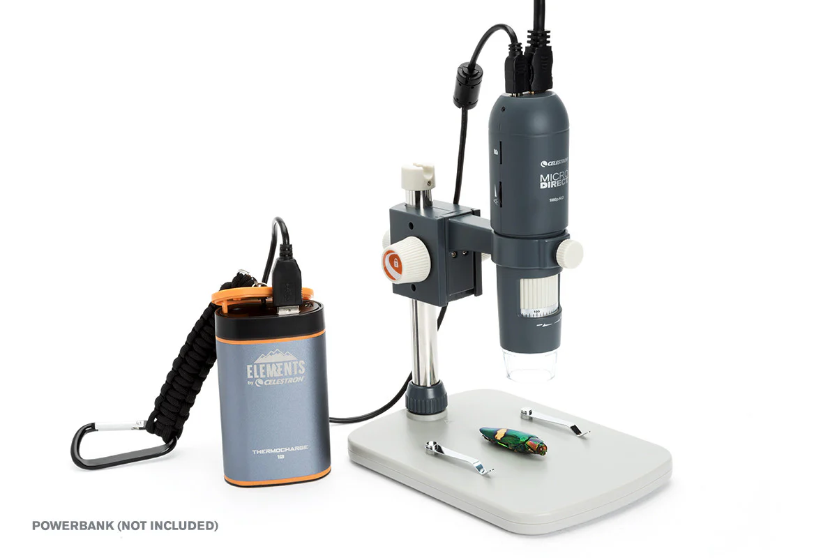 Celestron MicroDirect 1080p HD Handheld Digital Micro Viewing Digital Microscope, Grey (44316) - Image 6