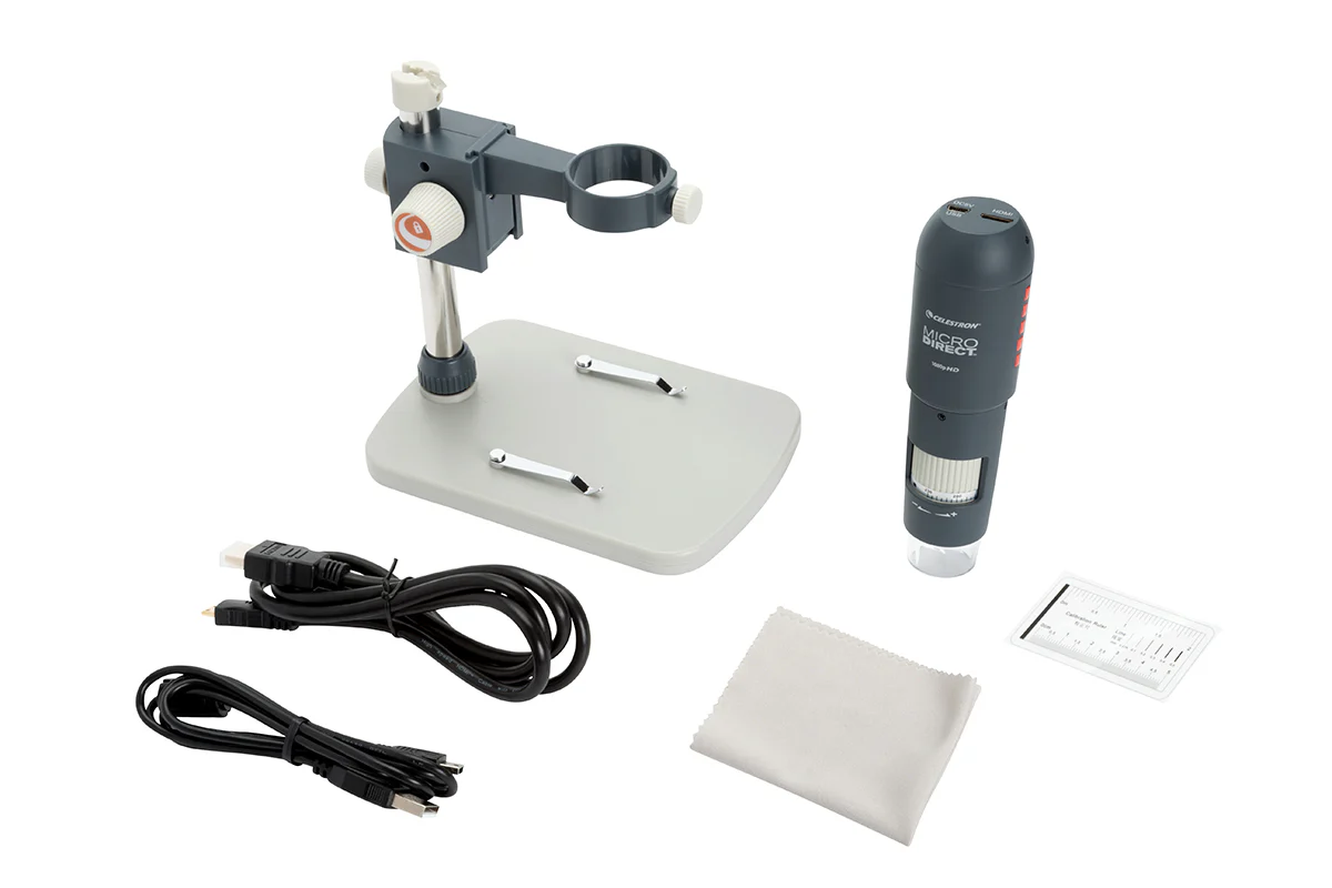 Celestron MicroDirect 1080p HD Handheld Digital Micro Viewing Digital Microscope, Grey (44316) - Image 10