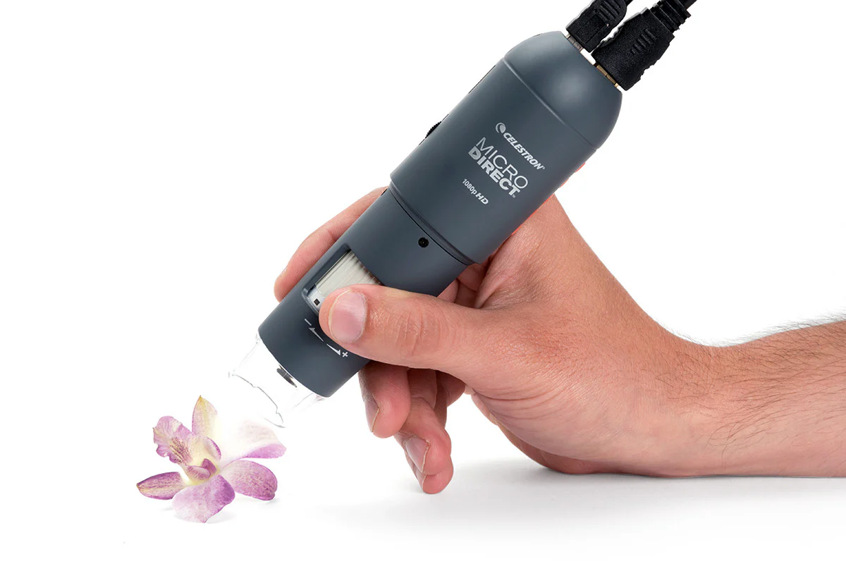 Celestron MicroDirect 1080p HD Handheld Digital Micro Viewing Digital Microscope, Grey (44316) - Image 3