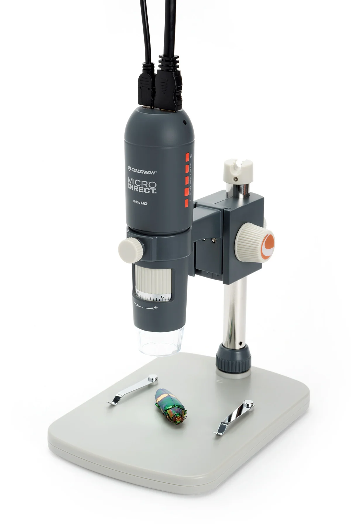 Celestron MicroDirect 1080p HD Handheld Digital Micro Viewing Digital Microscope, Grey (44316) - Image 2