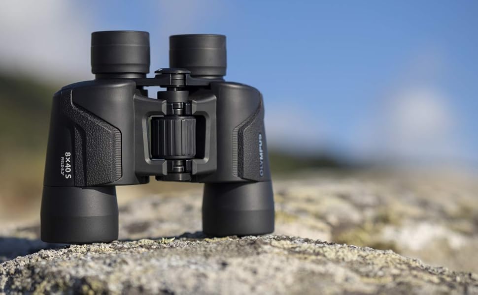 Olympus 8x40 S Porro Prism Binocular (Black) - Image 5