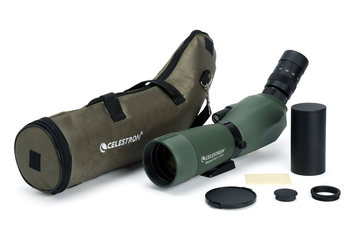 Celestron Regal M2 16-48x65mm ED Angled Zoom Spotting Scope (52304) - Image 8