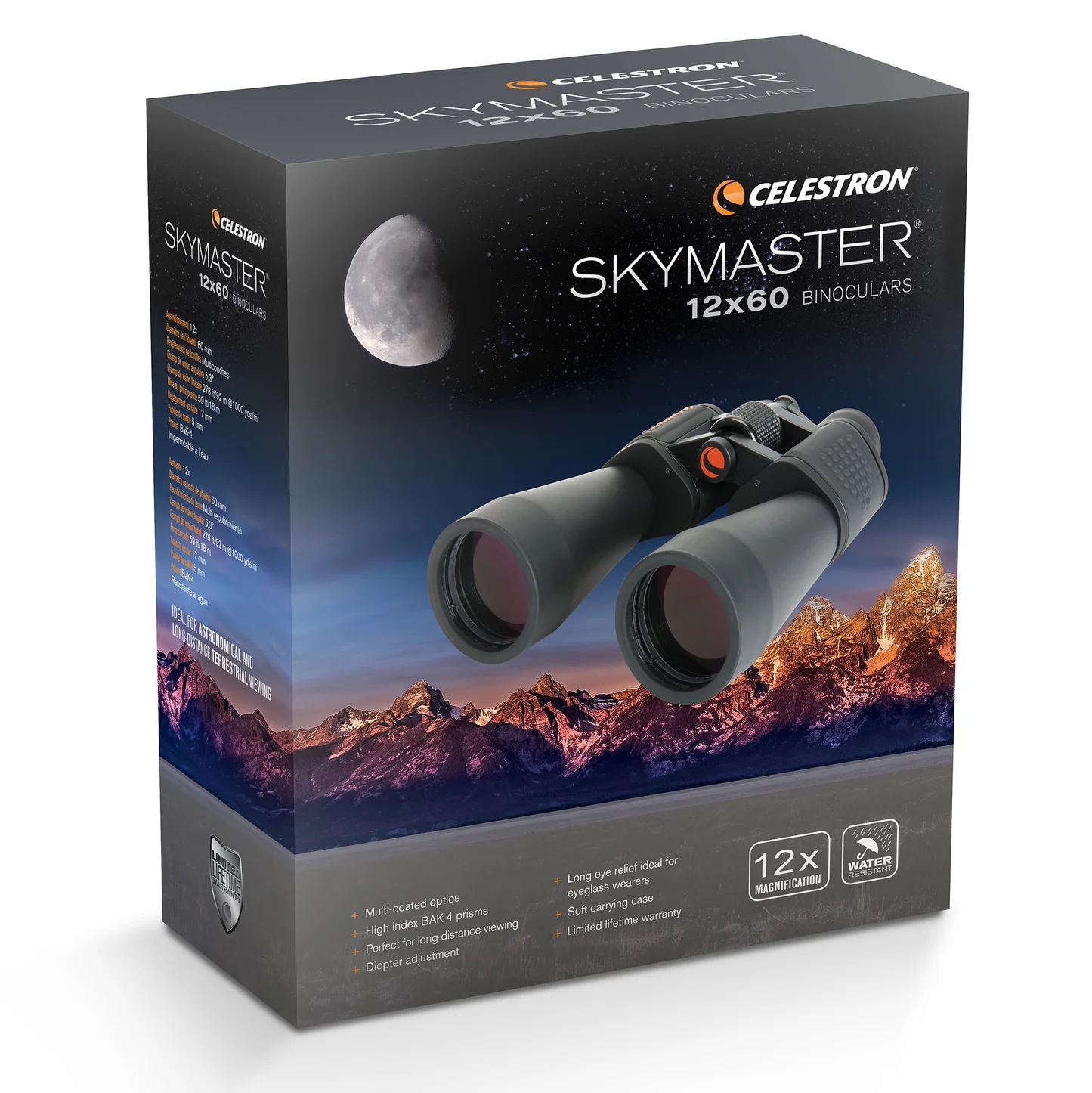 Celestron SkyMaster 12x60mm Porro Binoculars (71007) - Image 8