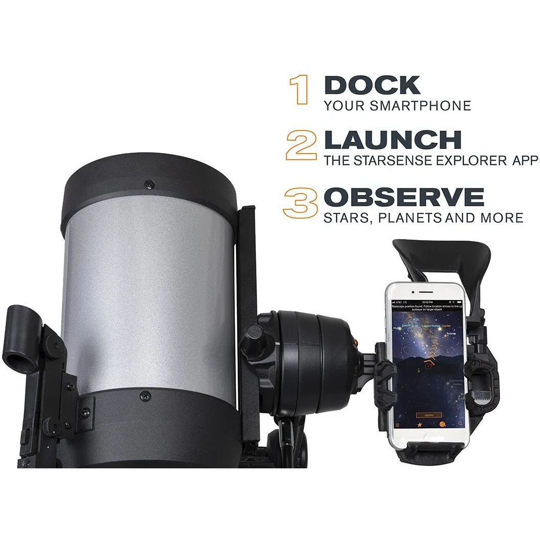 Celestron StarSense Explorer DX 5" Schmidt Cassegrain Smartphone App-Enabled Telescope (22462) - Image 2