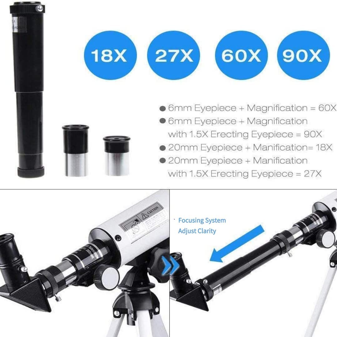 Fotocart Powerful 50AZ Refractor Telescope (F36050) - Image 5