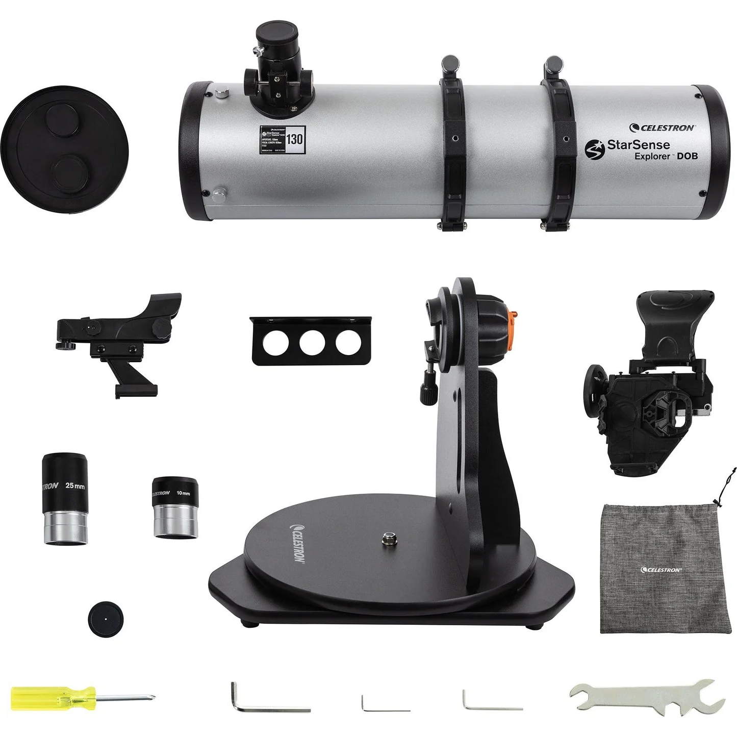 Celestron StarSense Explorer 130mm Dobsonian Smartphone App-Enabled Telescope (22481) Celestron StarSense Explorer 130mm Dobsonian Smartphone App-Enabled Telescope (22481) - Image 18