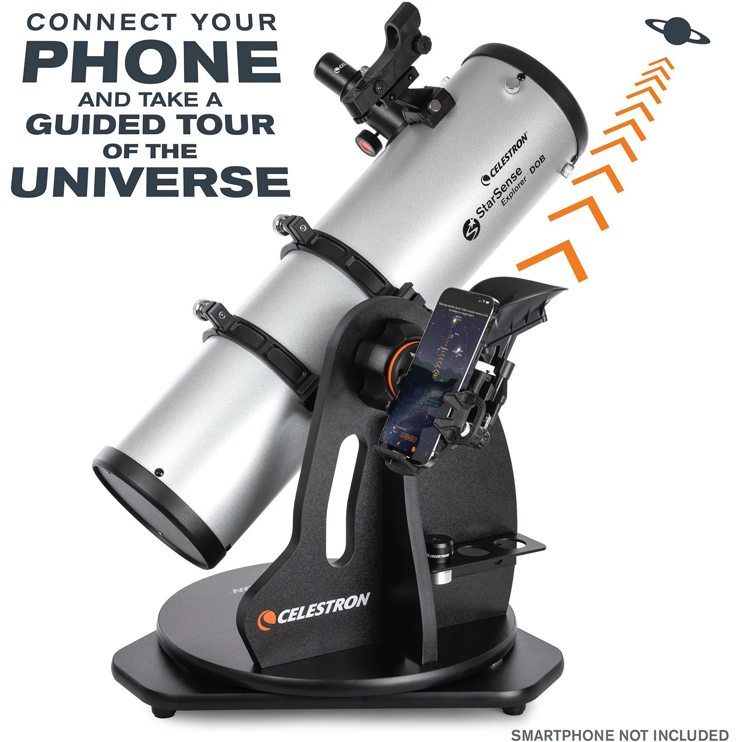 Celestron StarSense Explorer 130mm Dobsonian Smartphone App-Enabled Telescope (22481) Celestron StarSense Explorer 130mm Dobsonian Smartphone App-Enabled Telescope (22481) - Image 1