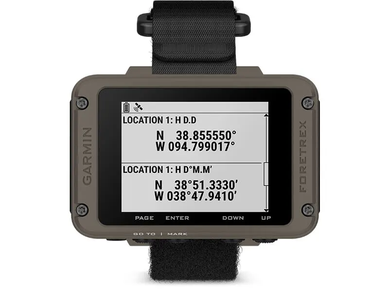 Garmin Foretrex 901 Ballistic Edition Wrist GPS Navigator Garmin Foretrex 901 Ballistic Edition Wrist GPS Navigator - Image 5
