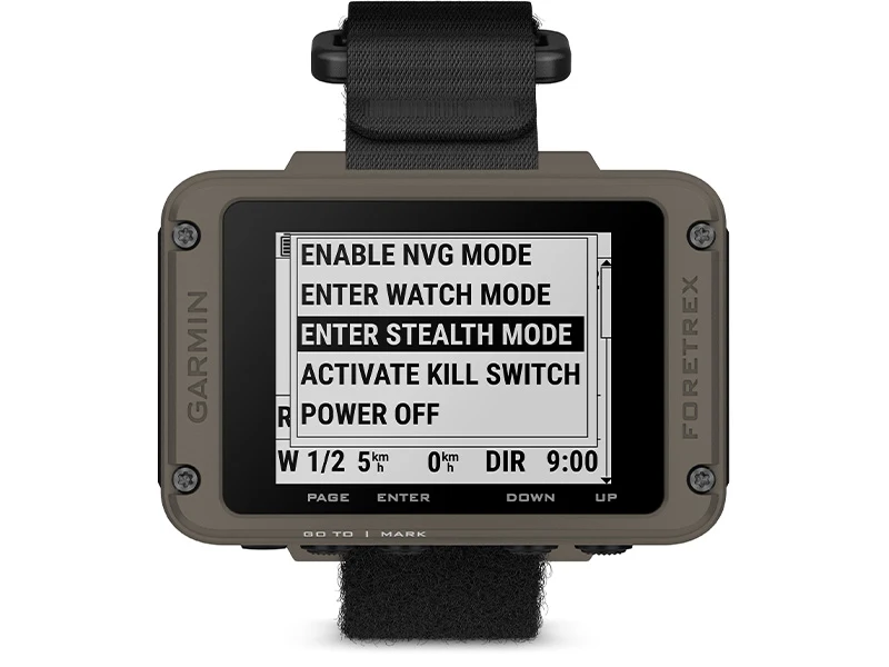 Garmin Foretrex 901 Ballistic Edition Wrist GPS Navigator Garmin Foretrex 901 Ballistic Edition Wrist GPS Navigator - Image 4