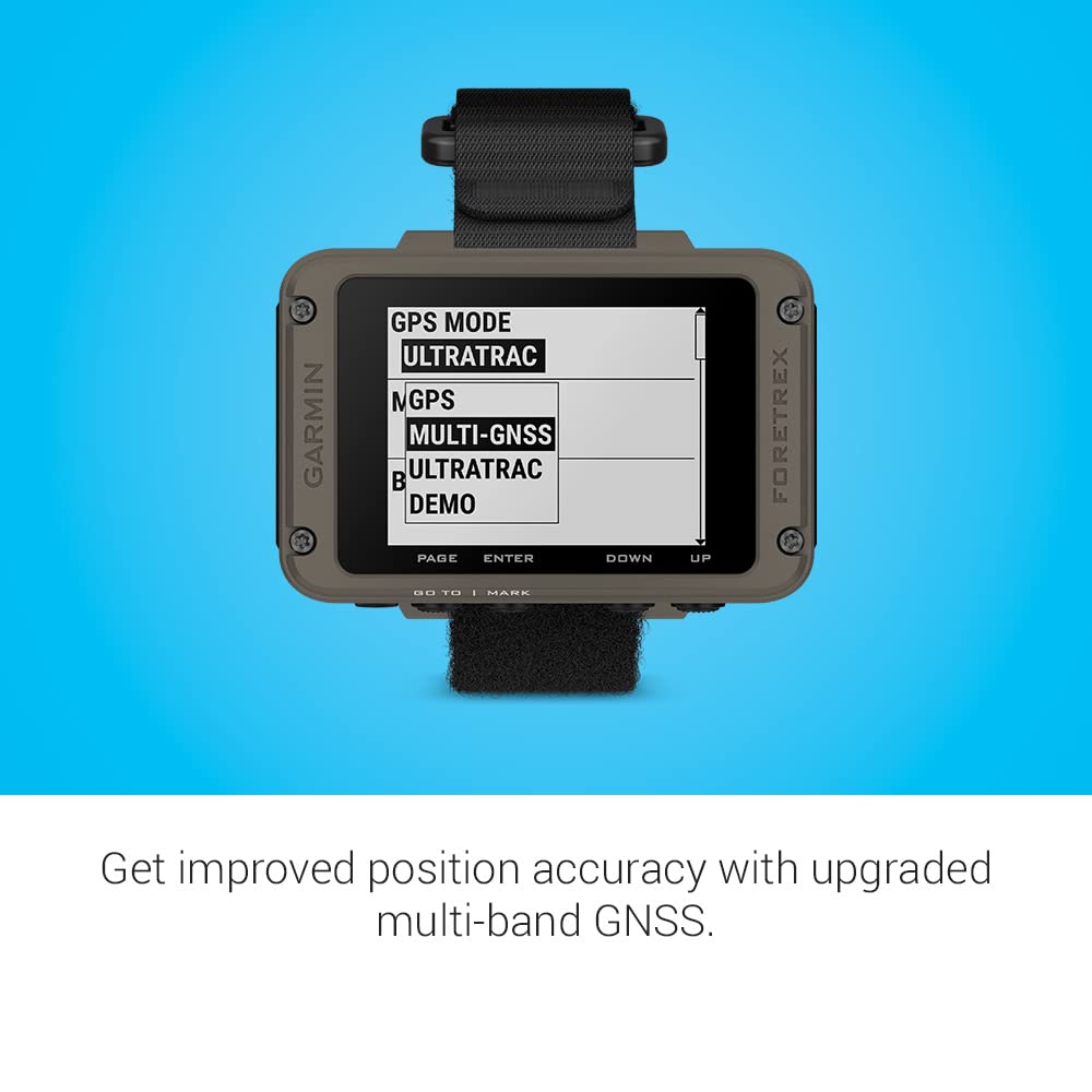 Garmin Foretrex 901 Ballistic Edition Wrist GPS Navigator Garmin Foretrex 901 Ballistic Edition Wrist GPS Navigator - Image 6