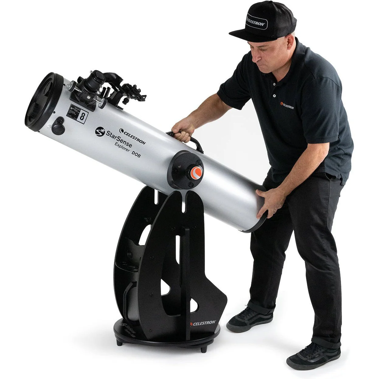 Celestron StarSense Explorer 8" Dobsonian Smartphone App-Enabled Telescope (22470) Celestron StarSense Explorer 8" Dobsonian Smartphone App-Enabled Telescope (22470) - Image 23
