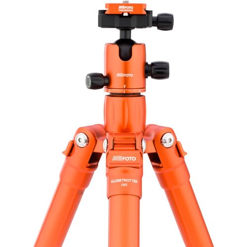 MeFOTO Globetrotter Air Tripod and Selfie Stick in One Kit - Orange (GTAIRORG) - Image 2