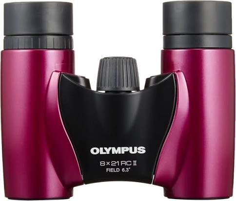 Olympus 8X21 RC II Binocular (Magenta) - Image 1
