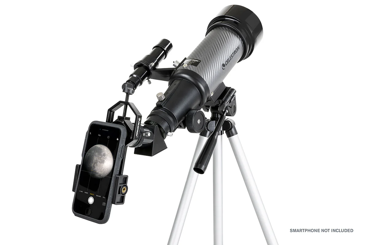 Celestron Travel Scope 70 DX Portable Telescope with Smartphone Adapter (22035) - Image 7