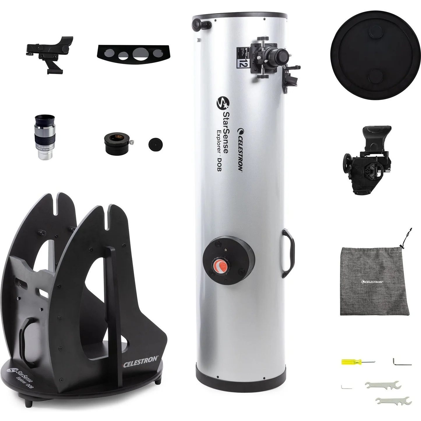 Celestron StarSense Explorer 12" Dobsonian Smartphone App-Enabled Telescope, (22472) - Image 18
