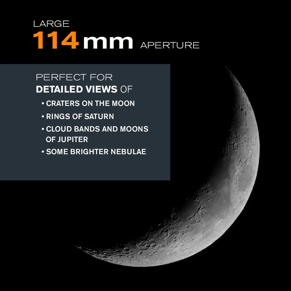 Celestron AstroMaster 114EQ Telescope (31042) Celestron AstroMaster 114EQ Telescope (31042) - Image 8