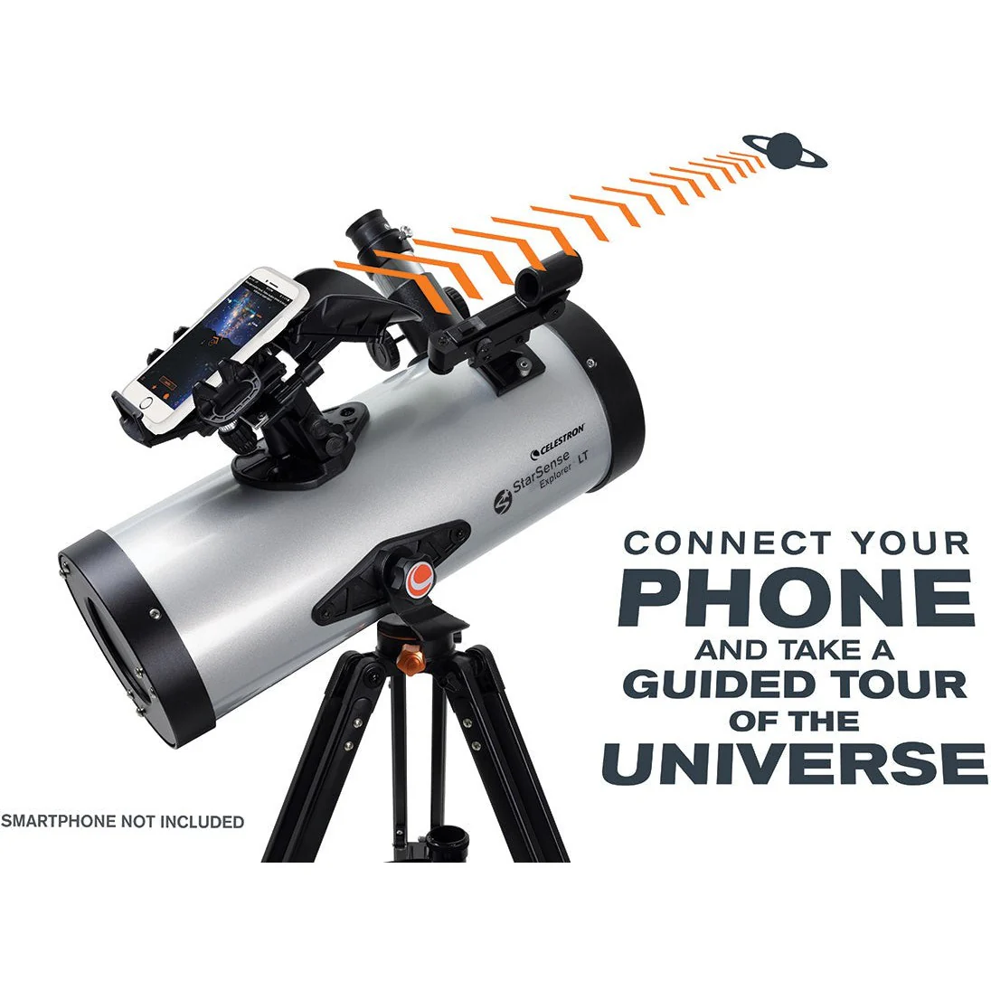 Celestron StarSense Explorer LT 127AZ Smartphone App-Enabled Newtonian Reflector Telescope (22453) - Image 1