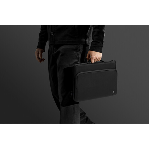 Defender-A14 Premium Laptop Briefcase 33.02 cm(13 Inch) MacBook-Black - Image 13